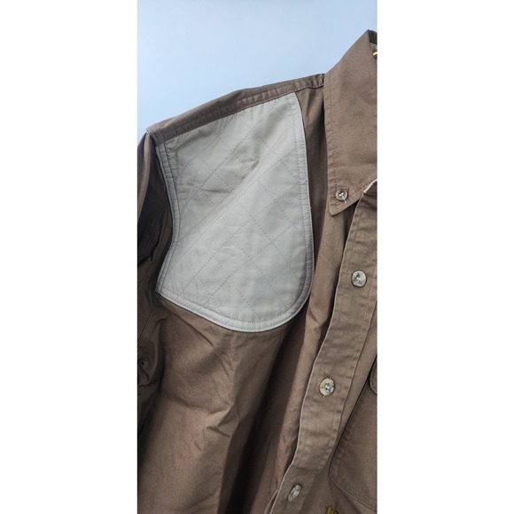 Mens 10X Shooting Shirts Gillionville Plantation Logo Branded Size Medium - Picture 5 of 9